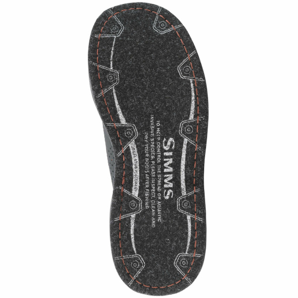 Ботинки забродные Simms G3 Guide Boot FELT (10 (43); Steel Grey)
